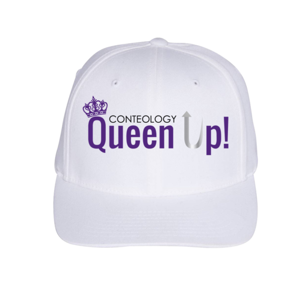 Conteology Queen Up White Hat