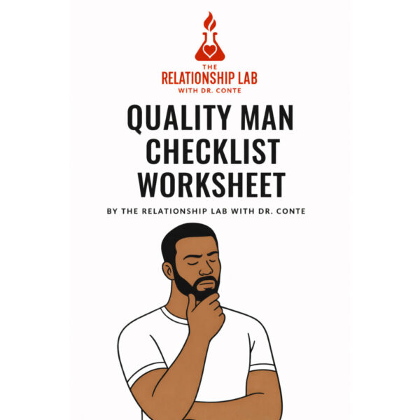 Relationship Lab Quality Man Checklist